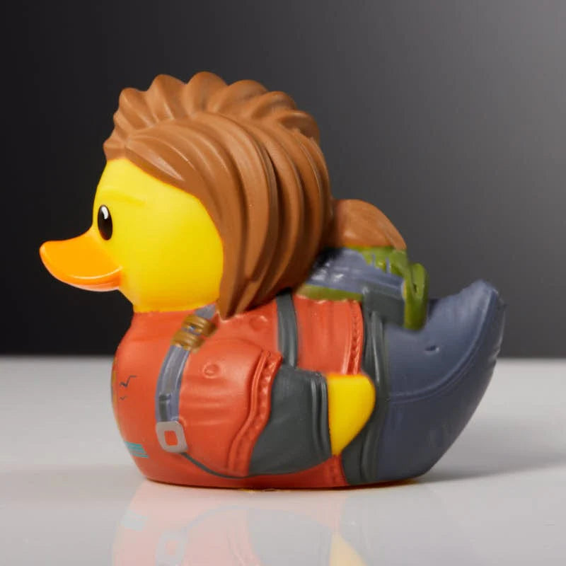 Left side view of Ellie Mini TUBBZ highlighting duck stance