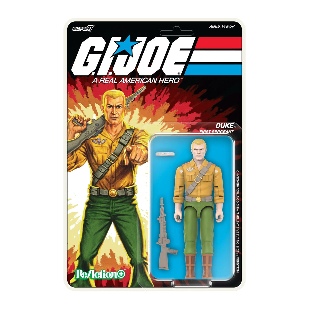 Duke (Cartoon) - G.I. Joe ReAction+ Figure Wave 2