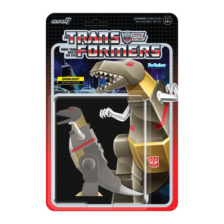 Grimlock (Metallic) - Transformers ReAction Figures Wave 8
