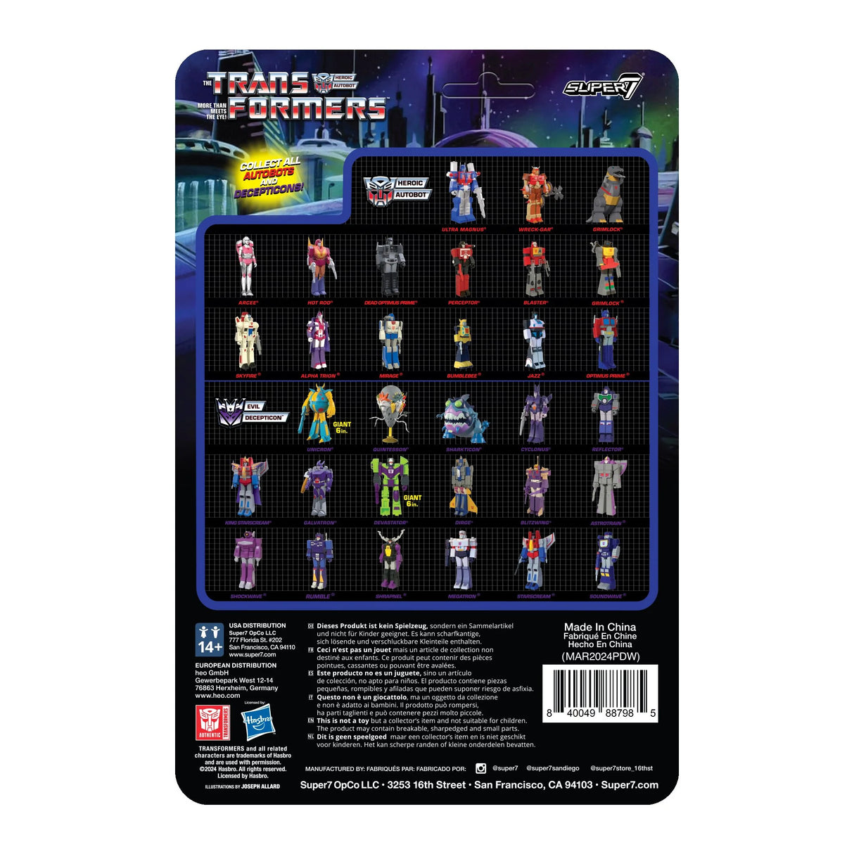 Grimlock (Metallic) - Transformers ReAction Figures Wave 8