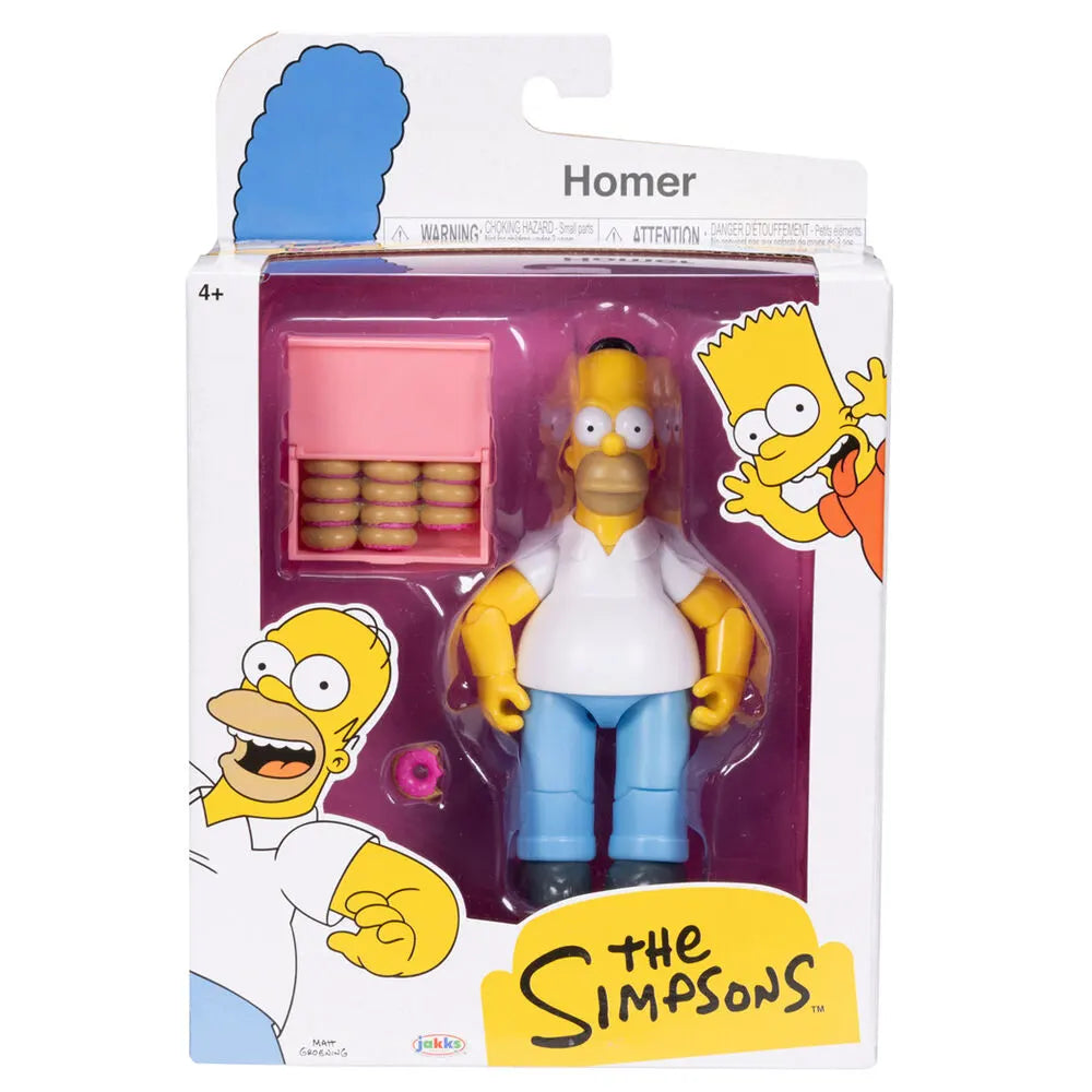 Homer Simpson - The Simpsons 13cm Figure by Jakks Pacific