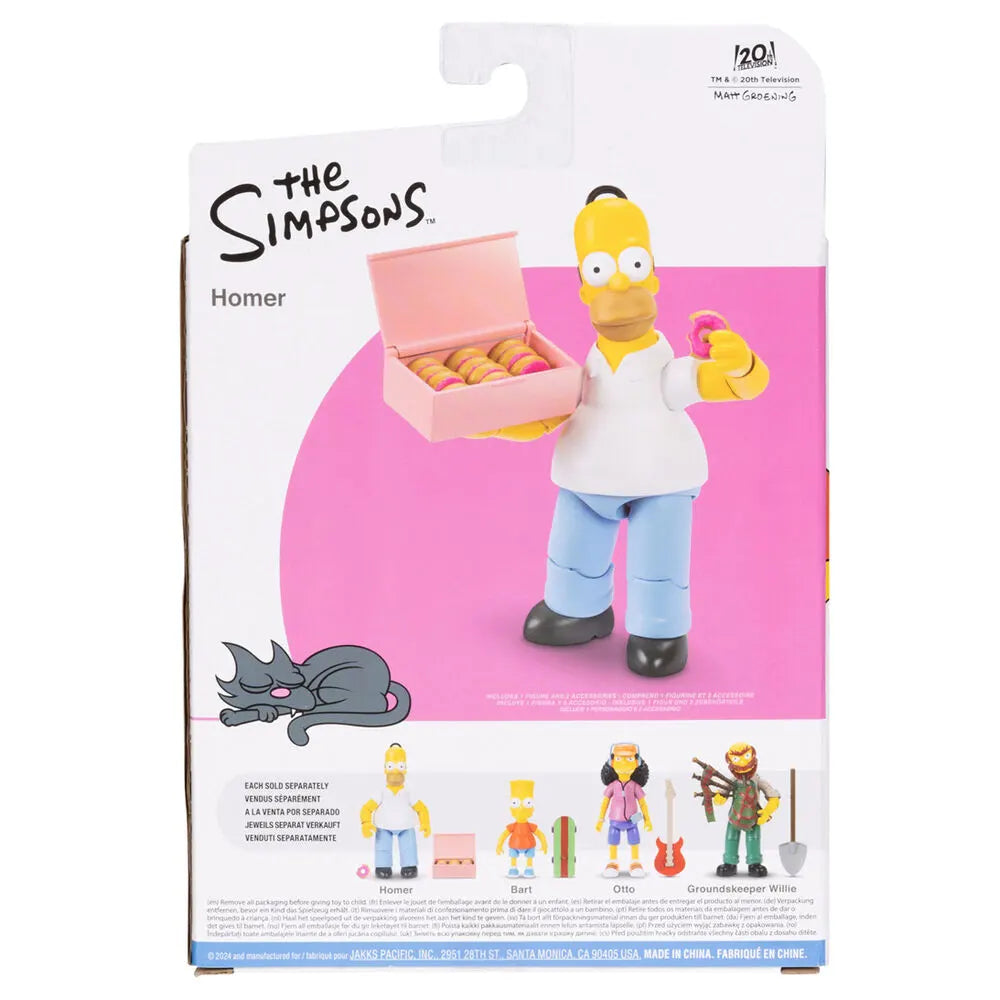 Homer Simpson - The Simpsons 13cm Figure by Jakks Pacific