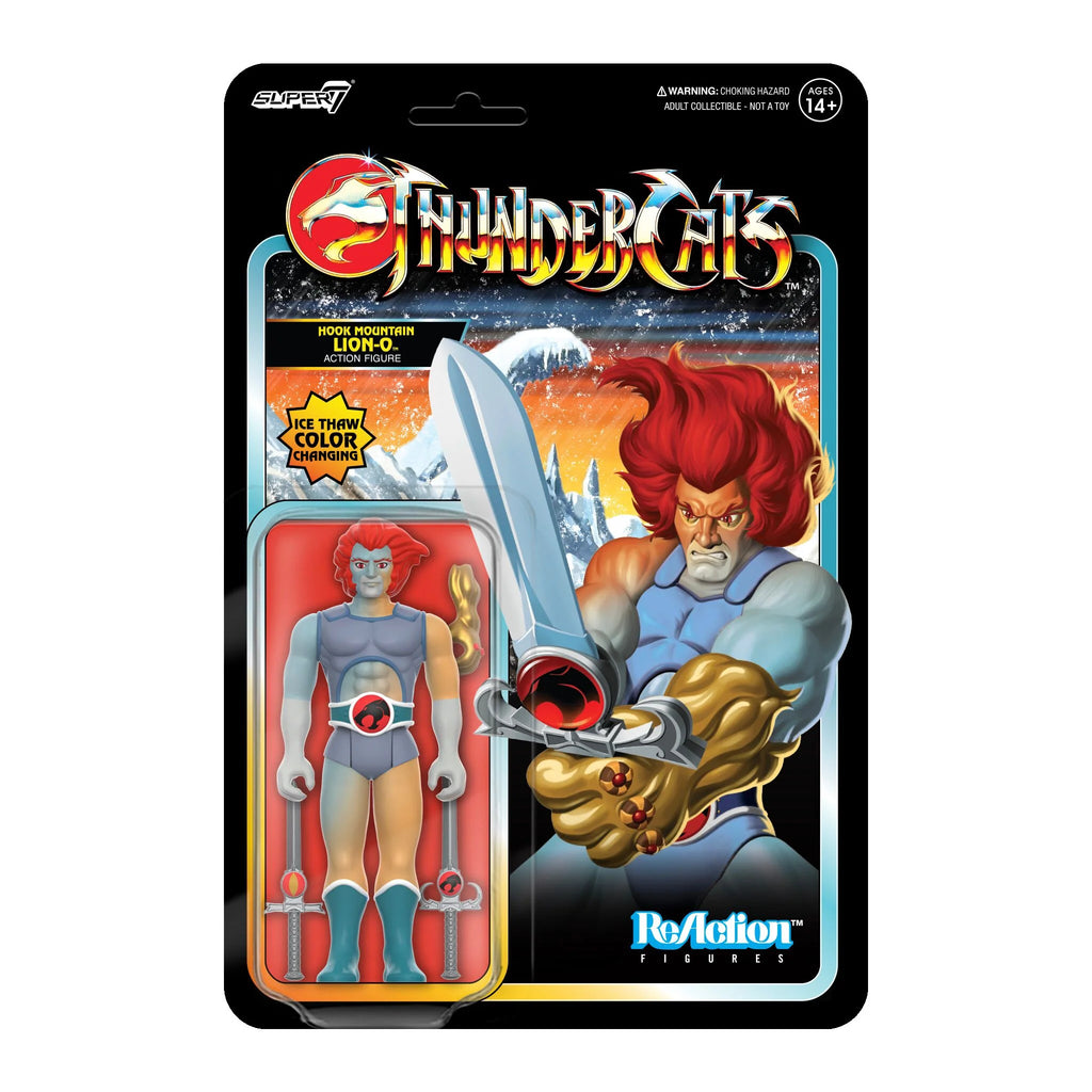 Hook Mountain Lion-O (Ice Thaw Color Change) - ThunderCats ReAction Wave 5