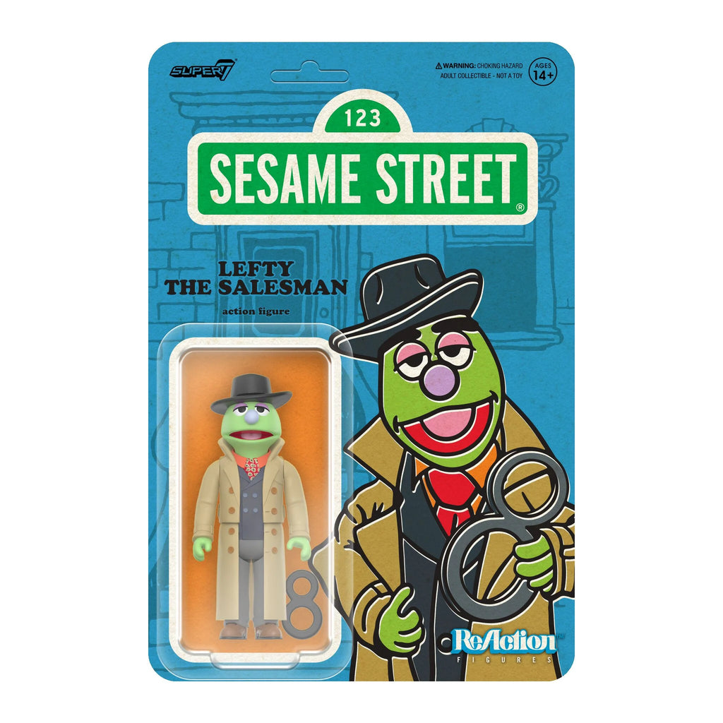 Lefty the Salesman - Sesame Street ReAction Figures Wave 2