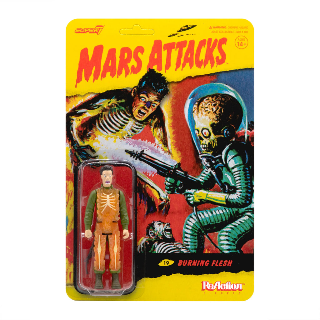 Burning Flesh - Mars Attacks ReAction Figure