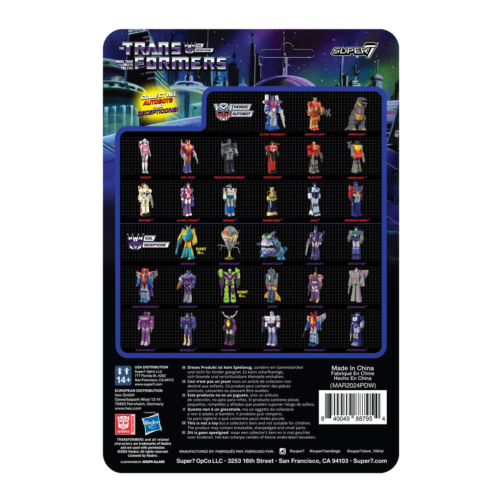 Rumble (Red) - Transformers ReAction Figures Wave 8