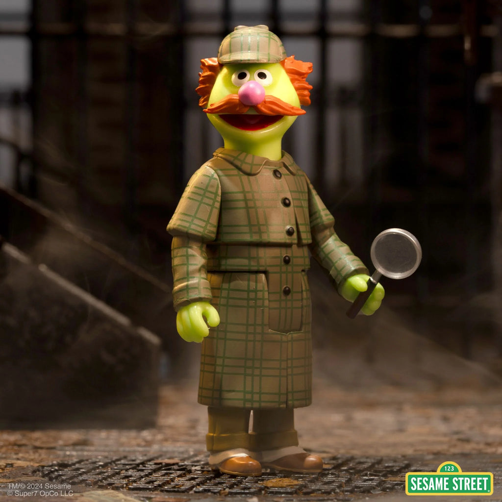 Sherlock Hemlock - Sesame Street ReAction Figures Wave 3