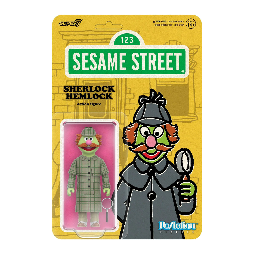 Sherlock Hemlock - Sesame Street ReAction Figures Wave 3