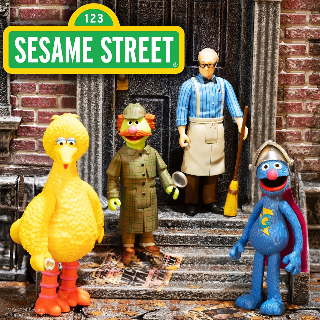 Sherlock Hemlock - Sesame Street ReAction Figures Wave 3