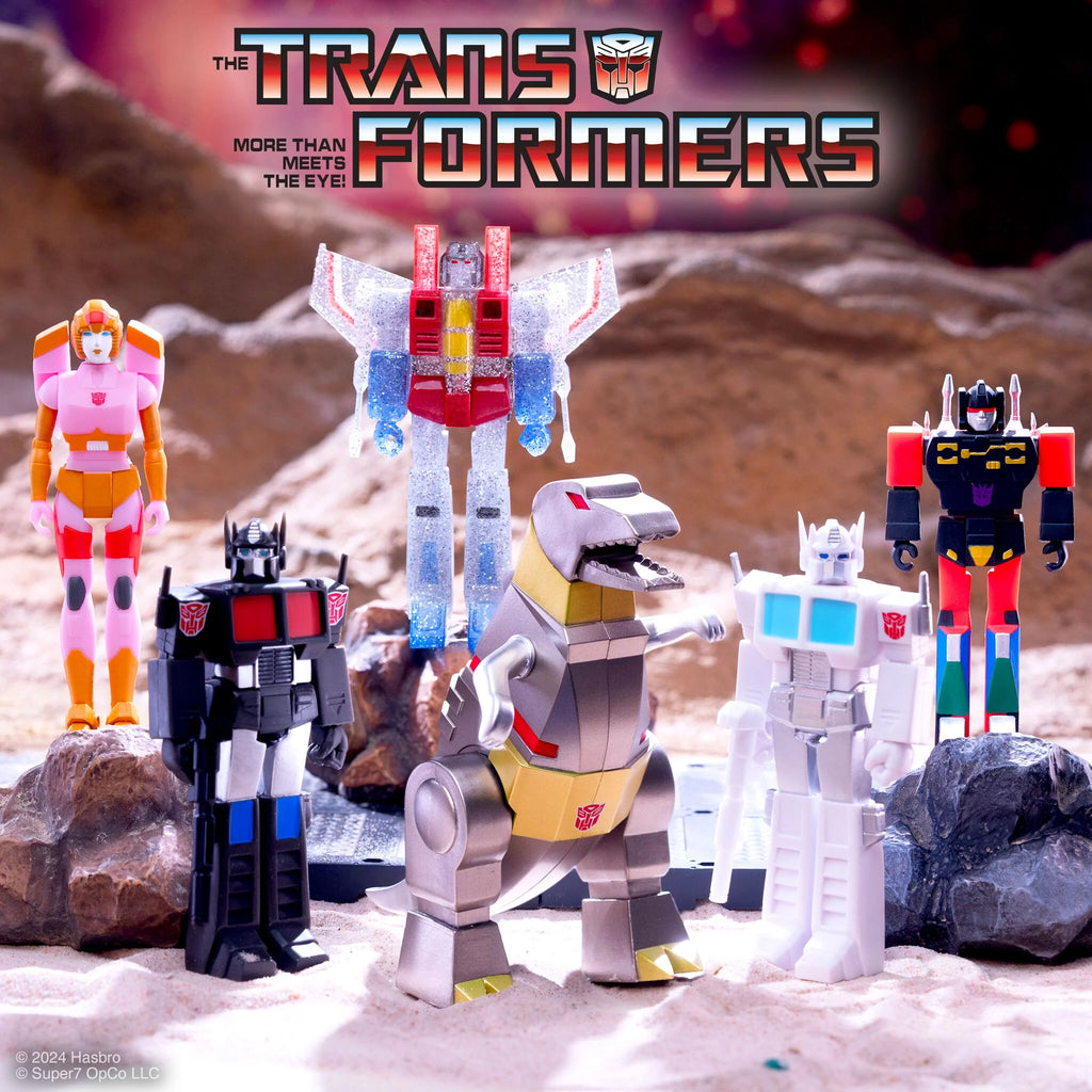 Ghost of Starscream (Translucent Glitter) - Transformers ReAction Figures Wave 8