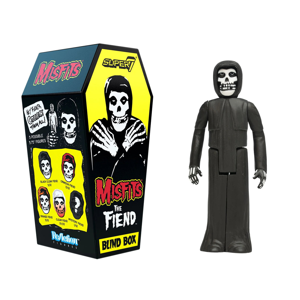 secretbas BALZAC super７　MISFITS 闇　スカル secretbas BALZAC super7 MISFITS Dark Skull Figure F/S FEDEX