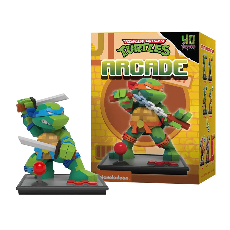 Leonardo Arcade Teenage Mutant Ninja Turtles collectible figure by Mighty Jaxx