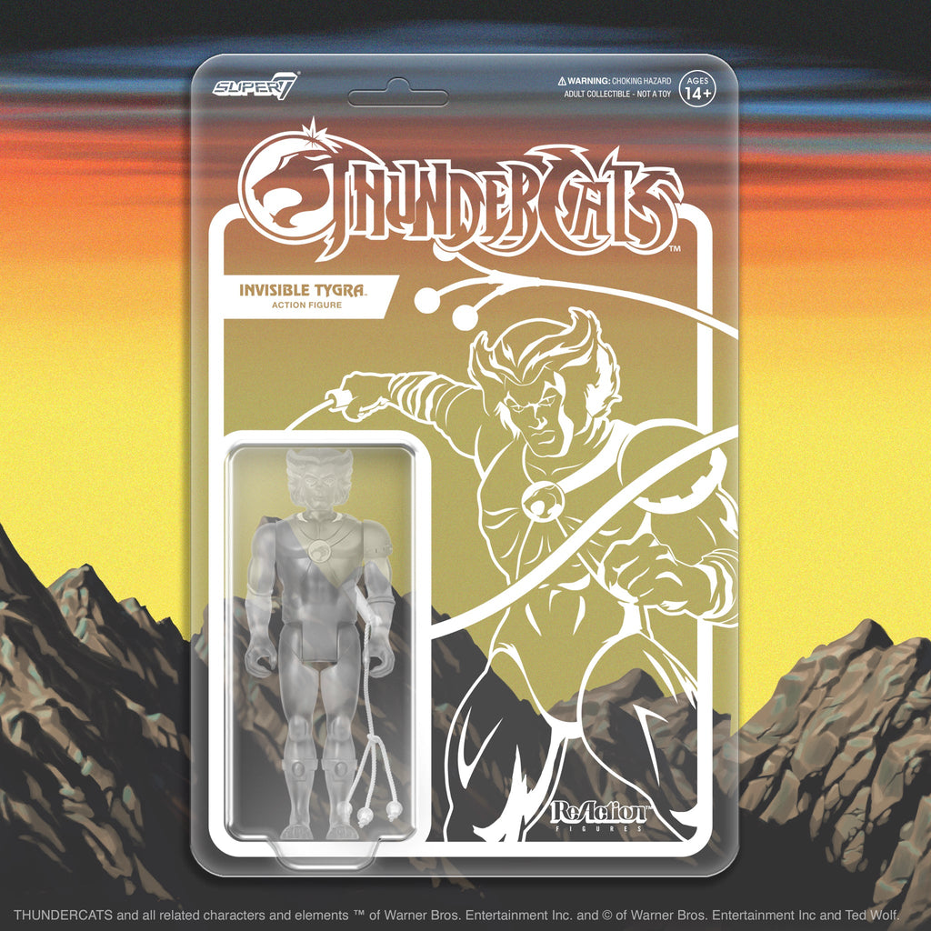 Tygra (Clear) - ThunderCats ReAction Figures