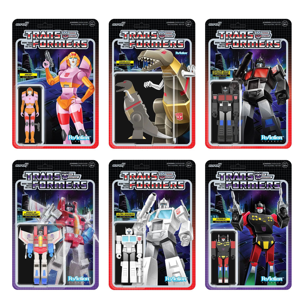 Arcee - Transformers ReAction Figures