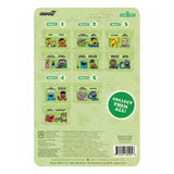 Back of Abby Cadabby Sesame Street ReAction figure blister card showing wave checklist and packaging details