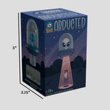 Abducted Blind Box retail packaging with UFO alien artwork