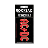 AC DC logo air freshener Rocksax lightning bolt design