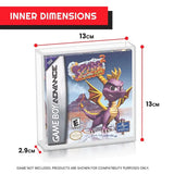 Acrylic Case for Gameboy/Gameboy Advance Games (2-Pack) Dimensions