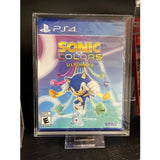 PS4 game displayed inside crystal clear protective acrylic case
