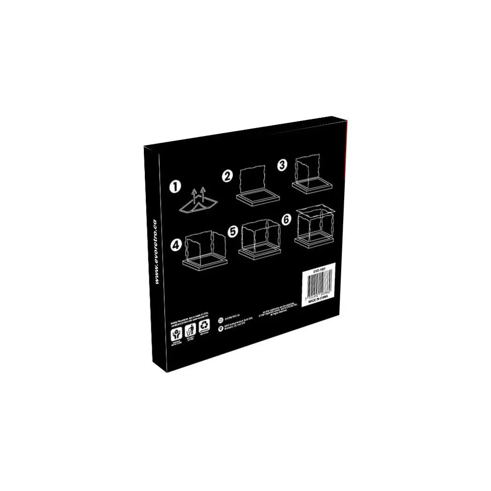 Acrylic Modular Figurine Display Case 20 cm Back