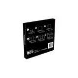 Acrylic Modular Figurine Display Case 20 cm Back