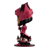 Side profile of the Alastor Youtooz figure in pink and black design.