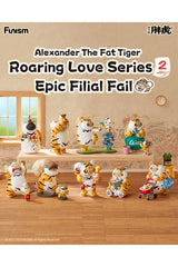 Alexander The Fat Tiger Roaring Love Series 2 blind box collectible figures full set display