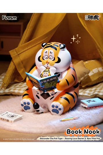 Alexander The Fat Tiger Roaring Love Series 2 Sneaky-peaky figure blind box