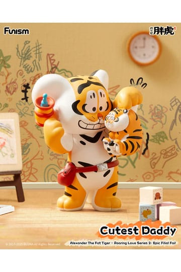 Alexander The Fat Tiger Roaring Love Series 2 Cutest Daddy figure blind box