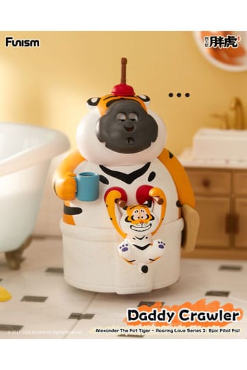 Alexander The Fat Tiger Roaring Love Series 2 Daddy on Stroll Chase figure blind box