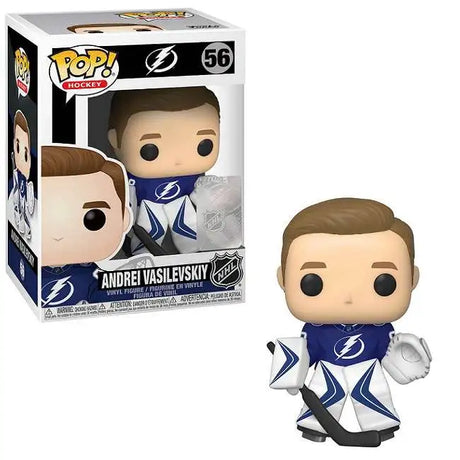 Andrei Vasilevskiy Funko Pop Vinyl NHL goalie figure in Tampa Bay Lightning uniform with display box