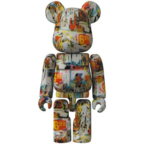 Andy Warhol Jean-Michel Basquiat BE@RBRICK Series 42 100 percent artist collectible figure