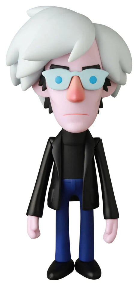 Andy Warhol Vinyl Figure by Eric So and Medicom Toy front view