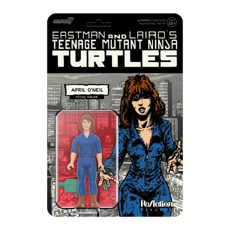 April O'Neil (Comic Color) - Teenage Mutant Ninja Turtles ReAction Figure Blister