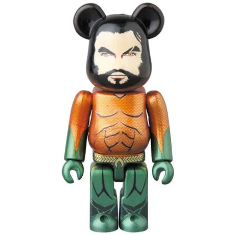 Aquaman Hero 100% Bearbrick Series 37 DC Comics figure by Medicom Toy