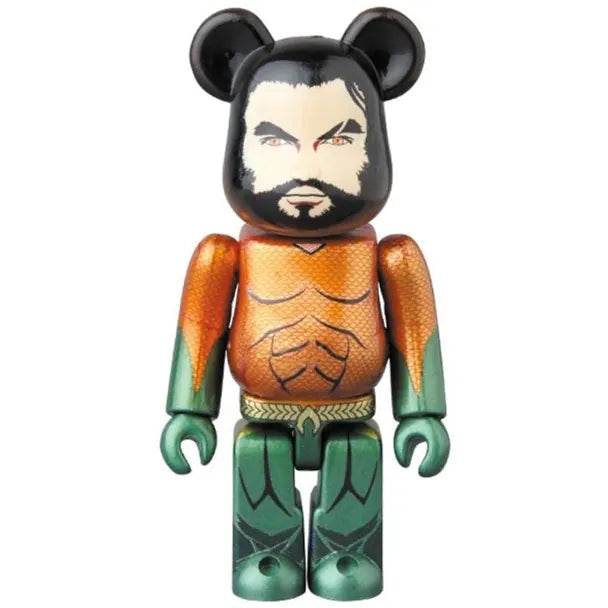 Aquaman Hero 100% Bearbrick Series 37 DC Comics figure by Medicom Toy