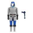 Arctic Cobra Commander ReAction+ figure in grey arctic outfit with blue legs and included blaster accessory