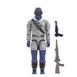 Arctic Snake Eyes G.I. Joe ReAction Plus figure loose with accessories on white background