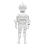 Rear view of Armor of Super Polifilo (Hvid) collectible statue by Nicolas Buffe.