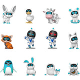 Funko Astro Bot Mystery Minis collection featuring 12 collectible vinyl figures including Astro Bot and animal bots