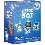 Funko Astro Bot Mystery Minis individual blind box packaging featuring Astro Bot and adorable robot characters