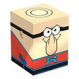 Barnacle Boy Squaroes deck box front view with character face design.