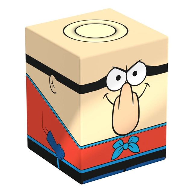 Barnacle Boy Squaroes deck box front view with character face design.