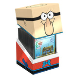 Barnacle Boy Squaroes box filled with trading cards for scale.