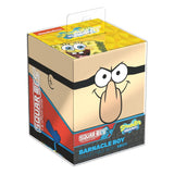 Retail packaging of Barnacle Boy Squaroes deck box.