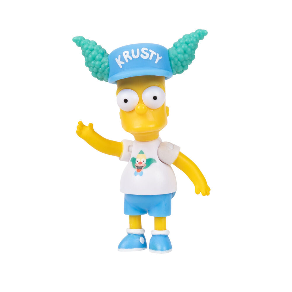 The Simpsons Krusty & Bart ボブルヘッド Bart Simpson Krusty Hat Figure | The Simpsons Jakks Pacific