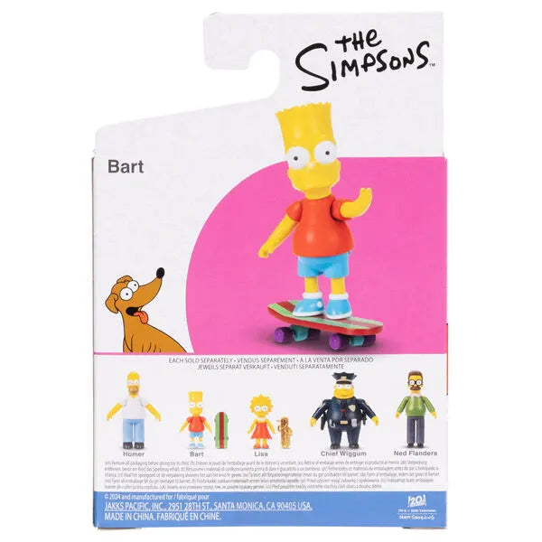 Bart Simpson 6cm Figure by Jakks Pacific