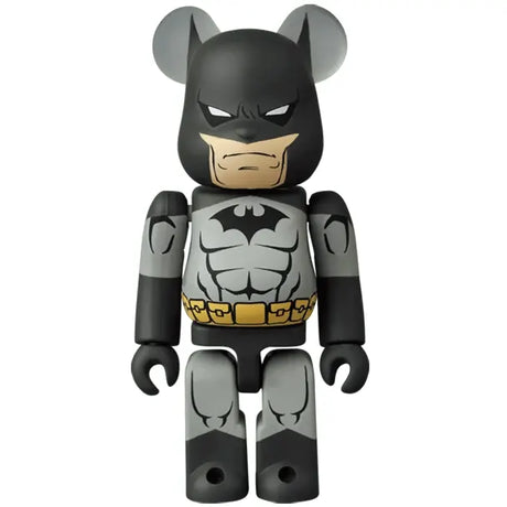 Batman Hero BE@RBRICK Series 43 100 percent figure classic black and grey suit design