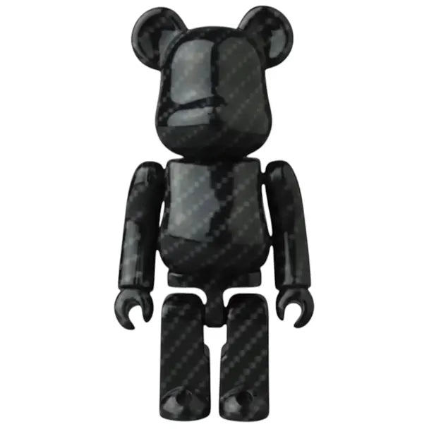 Urban Attitude Pattern BE@RBRICK Series 43 100 percent dark carbon style design figure