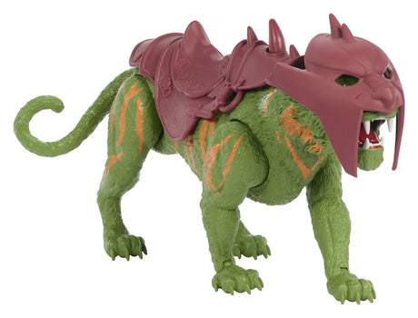Battle Cat Masters of the Universe 2026 movie action figure with battle armor and saddle